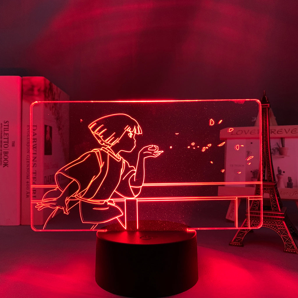 Spirited Away Led Light for Child Bedroom Decoration Night Light Birthday Gift Room Desk Acrylic 3d Lamp Spirited Away