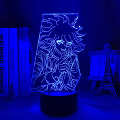 Danganronpa V3 Led Night Light Nagito Komaeda Lamp for Bedroom Decor Kids Gift Danganronpa V3 Acrylic Neon Lamp Nagito Komaeda