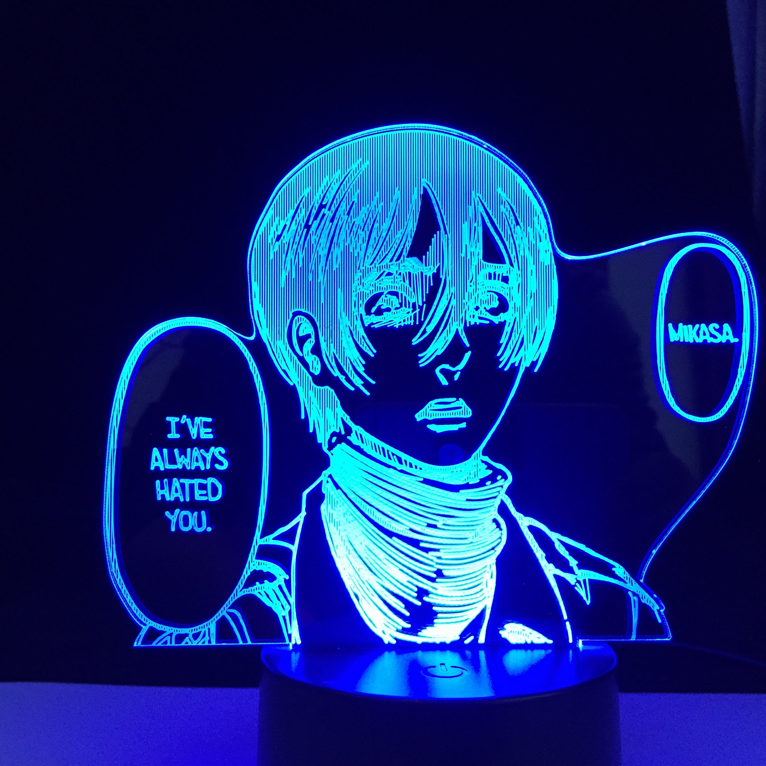 Anime Lamp Jujutsu Kaisen Satoru Gojo Led Night Light for Bedroom Decor Birthday Gift Satoru Gojo Light Jujutsu Kaisen Prize