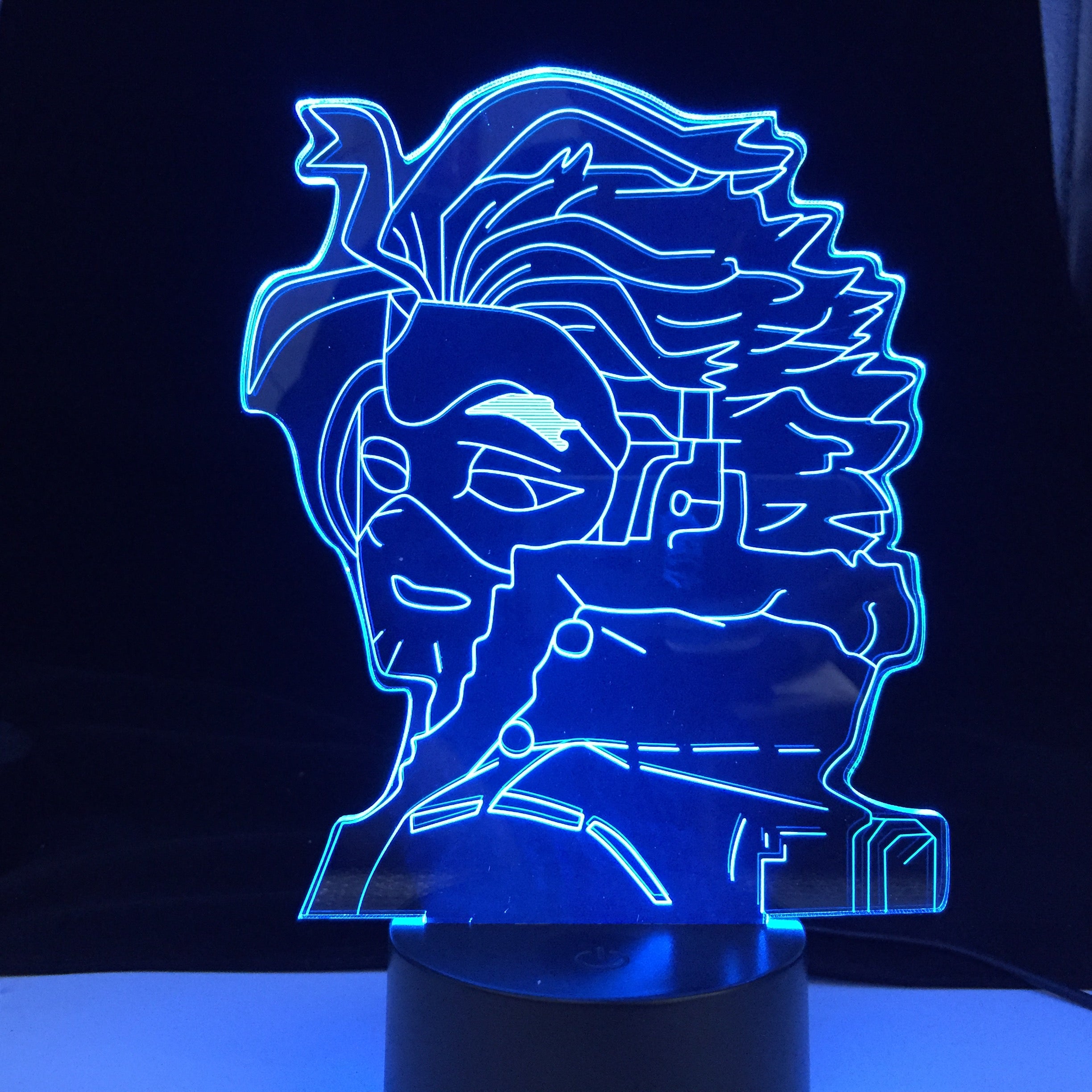 Hawks 3D Anime Lamp Night lights Boku No Hero Academia Lampara For Kids Birsthday My Hero Academia Christmas Gift Table Lamp