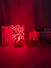 Kimetsu No Yaiba Led Night Light Anime Demon Slayer Lamp for Bedroom Decor Light Kids Child Birthday Gift Agatsuma Zenitsu Light