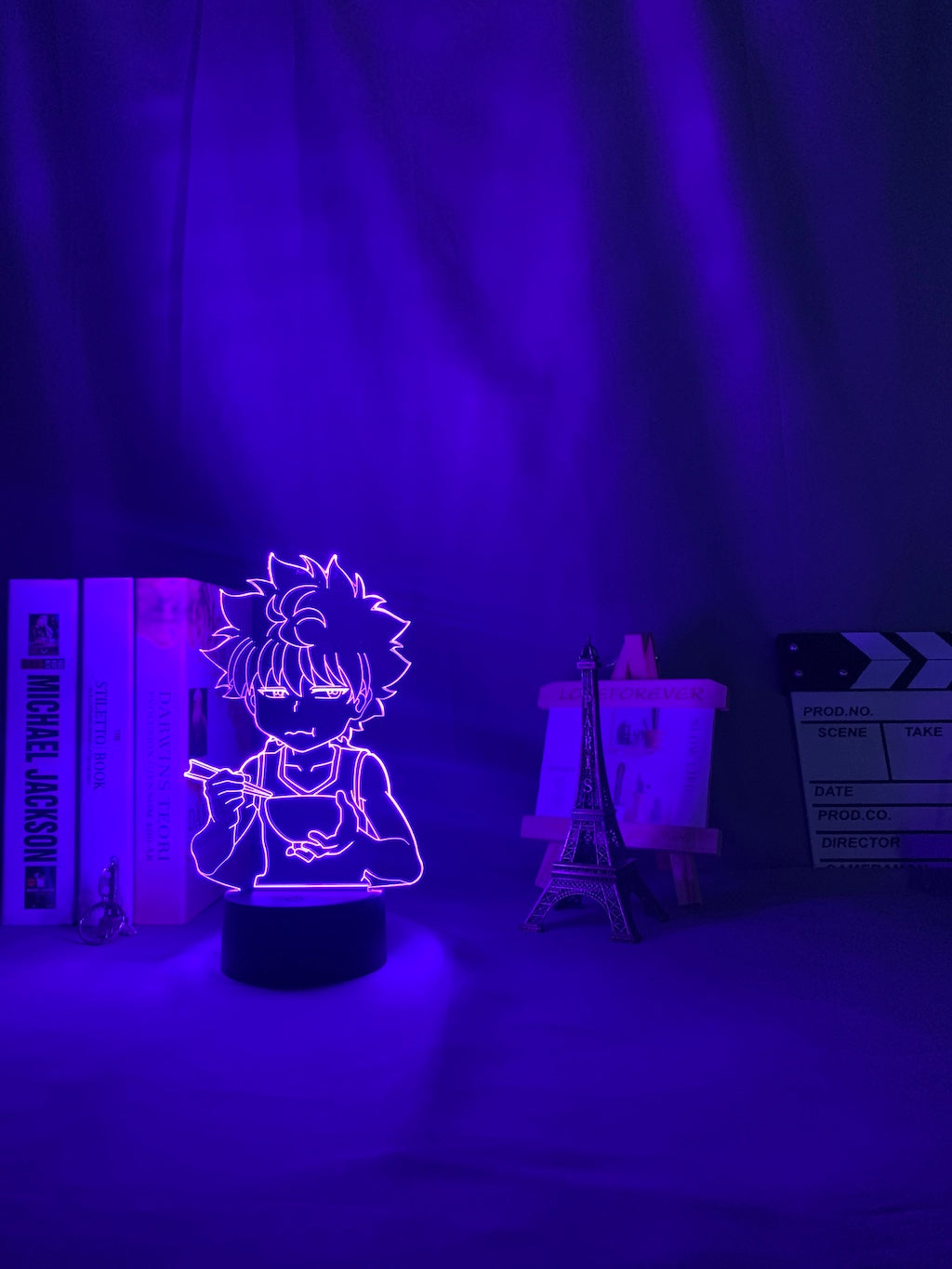 Hunter X Hunter Killua Led Light for Kids Bedroom Decor Hxh Led Night Light Anime Gift Acrylic Neon 3d Lamp Killua Cute