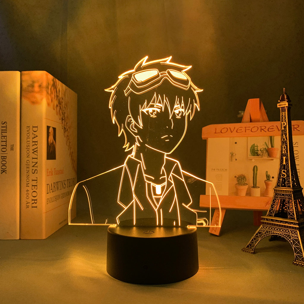 Anime Figure High Rise Invasion Rika Honjo Home Bedroom Desk Decoration Small Night Light for Children's Festival Birthday gifts 3D LED Lamp