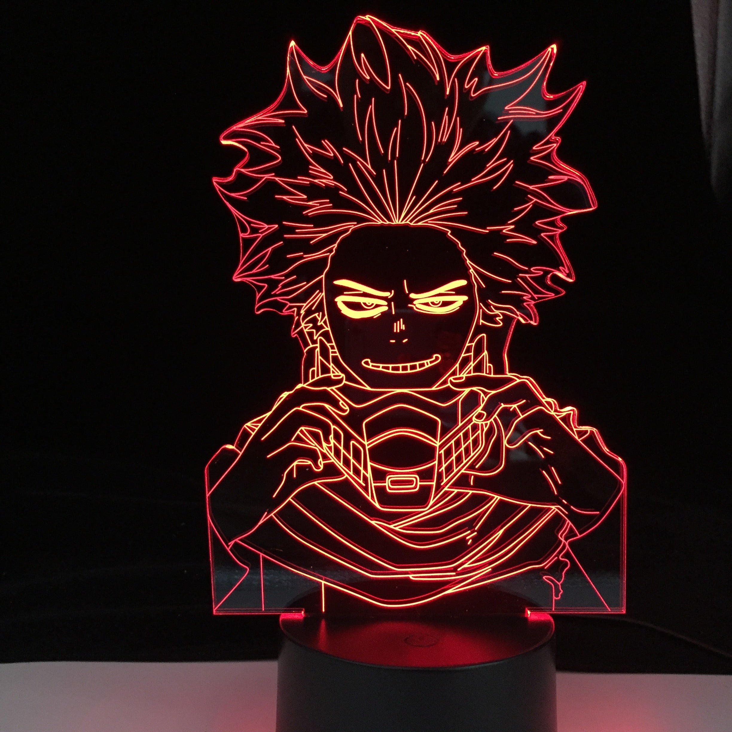 Hitoshi Shinso Light Anime My Hero Academia Led Night Light Hitoshi Shinso Lamp for Room Deco Birthday Party Gift Dropshipping