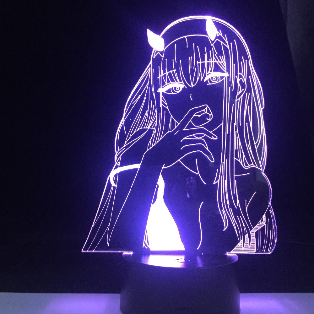 YUMEKO JABAMI LED ANIME LAMP KAKEGURUI 3D Led 7 Colors Light Japanese Anime Remote Control Base Table Lamp Christmas Gift