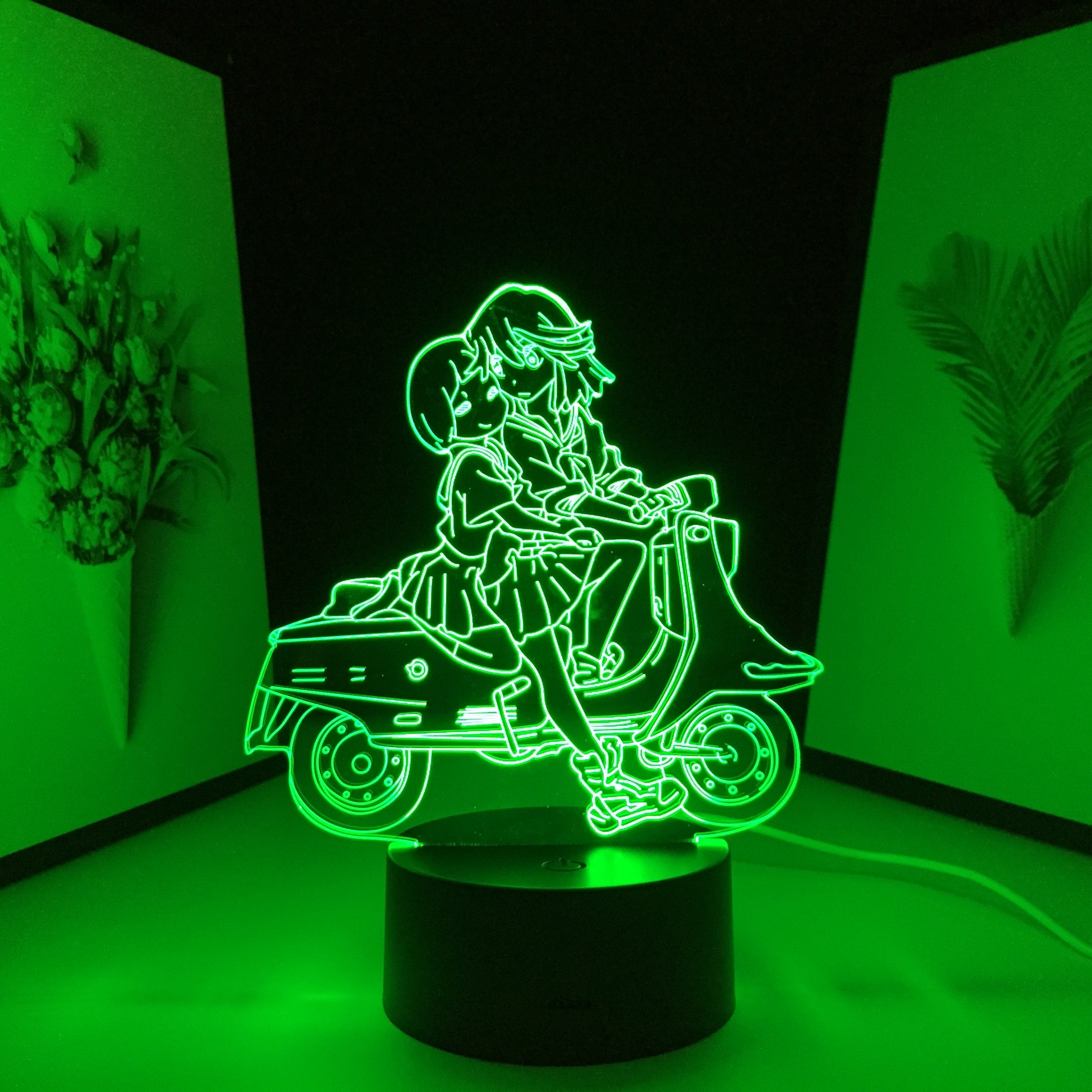 Anime 3D Lamp Kill La Kill Matoi Ryuuko LED Night Light for Bedroom Decor Gift Nightlight Manga Kill La Kill Room Table Lamp