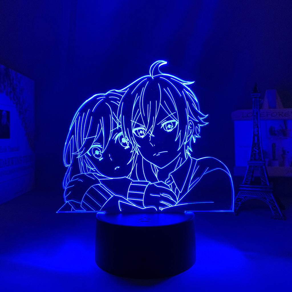 3d Led Light Anime Hori San To Miyamura Kun for Bedroom Decor Night Light Kids Brithday Gift Manga Room Desk 3d Lamp Horimiya