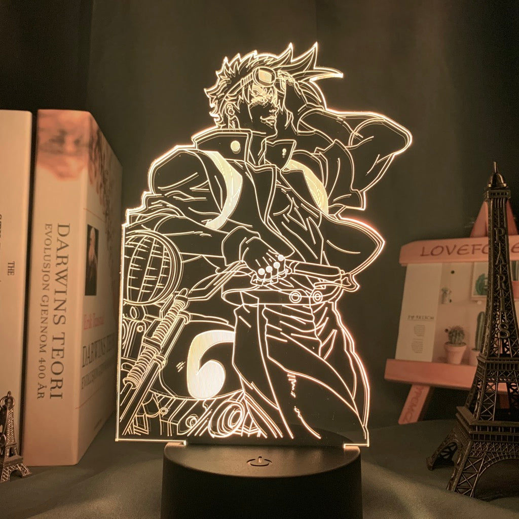 Anime 3d Lamp JoJo Bizarre Adventure figure for Bedroom Decor Light Birthday Gift Manga Jojo Led Night Light Joseph Joestar