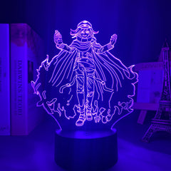 Danganronpa Kokichi Oma Led Night Light Lamp for Bedroom Decoration Kids Gift Danganronpa Acrylic 3d Lamp Kokichi Oma