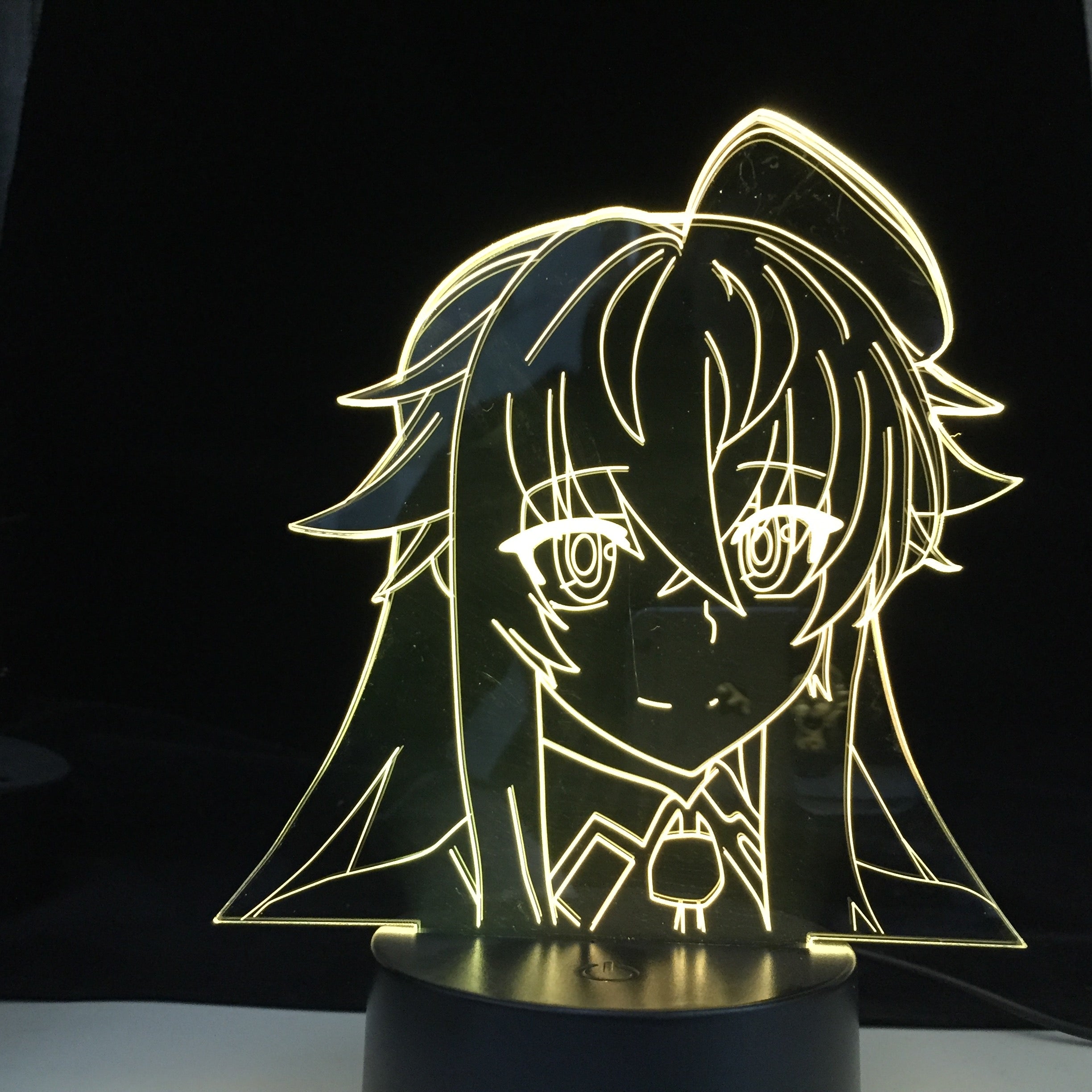 High School DxD Anime Led Light for Home Decoration Birthday Gift Manga 3D Night Lamp Rias Gremory High School DxD Dropshipping