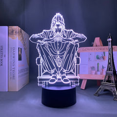 Manga Moriarty The Patriot Sherlock Holmes 3D LED Lamp Anime Figure  Bedroom Desk Decoration Small Night Light for Children's Festival Birthday Gifts