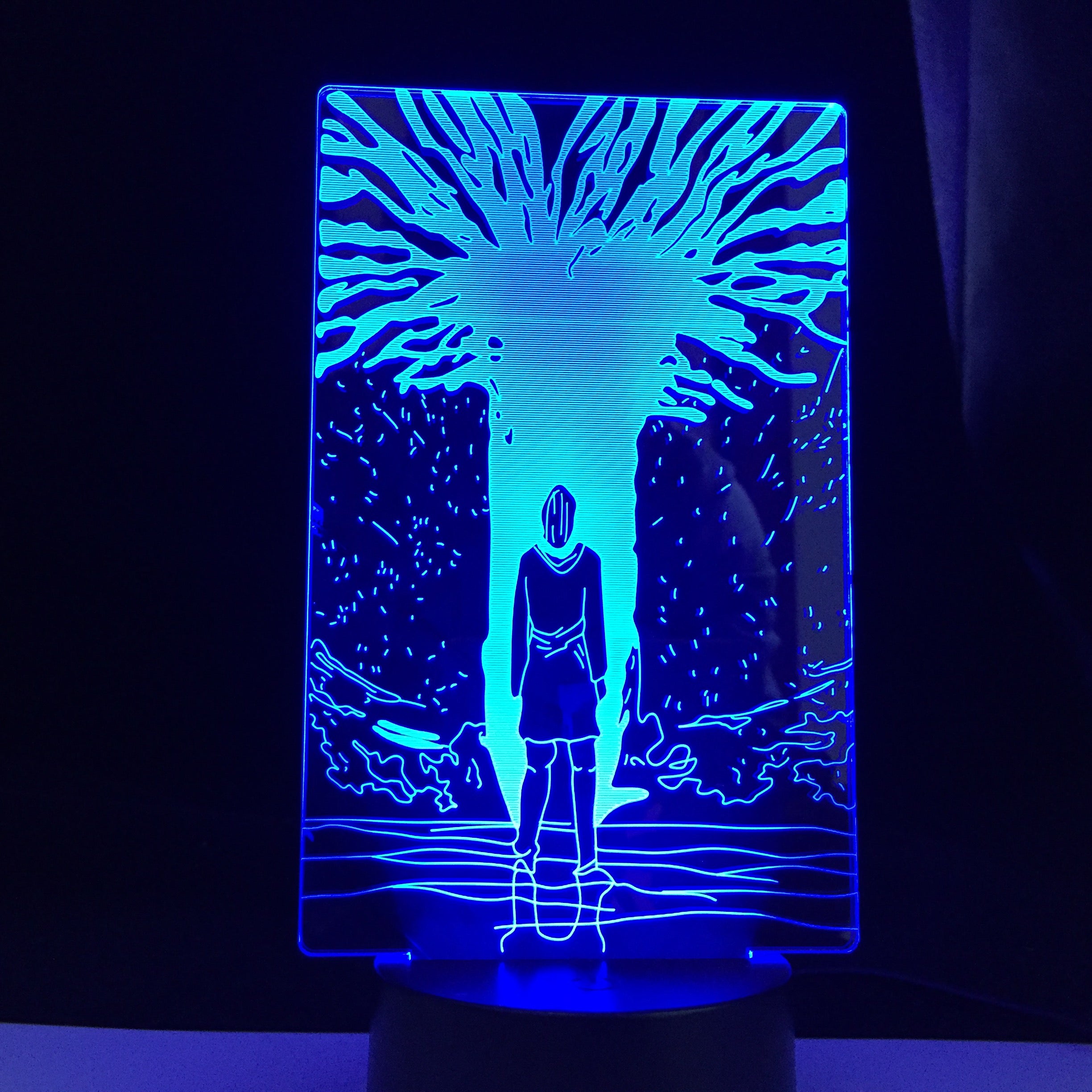 Attack on Titan Path Light for Bedroom Decor Kids Gift Attack on Titan LED Night Light Path 3d Lamp Dropshipping