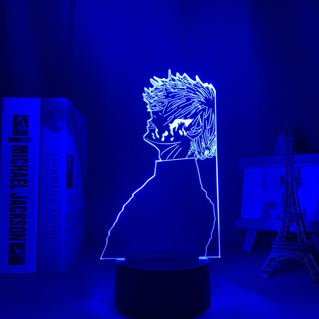 Tokyo Ghoul Ken Kaneki 3d Lamp for Bedroom Decor Nightlight Cool Birthday Gift Acrylic Led Night Light Anime Tokyo Ghoul