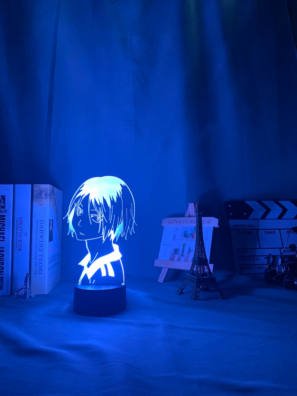 Haikyu!! Led Night Light Anime Kozume Kenma Lamp for Bedroom Decor Nightlight Kids Children Birthday Gift Haikyuu Kenma Light