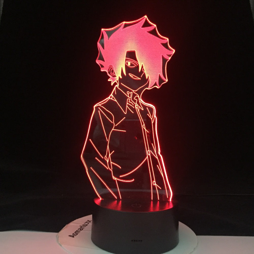 Japanese Manga The Promised Neverland Emma Figure Led Night Light for Home Room Decor Kids Child Nightlight Bedside Desk Lamp