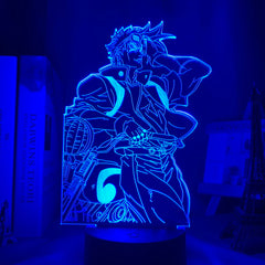 Anime 3d Lamp JoJo Bizarre Adventure figure for Bedroom Decor Light Birthday Gift Manga Jojo Led Night Light Joseph Joestar
