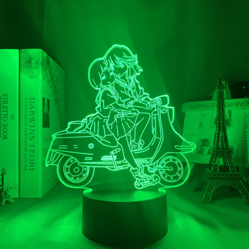 Kill La Kill Ryuko Matoi Led Night Light for Bedroom Decor Gift Nightlight Anime 3d Lamp Ryuko Matoi Kill La Kill