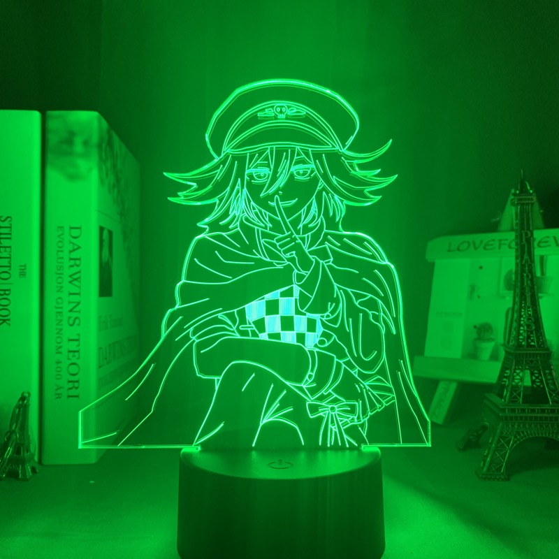 Danganronpa Led Night Light Kokichi Oma Lamp for Home Decoration Child Gift Danganronpa Acrylic Table Lamp Kokichi Oma