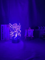 Kimetsu No Yaiba Led Night Light Anime Demon Slayer Lamp for Bedroom Decor Light Kids Child Birthday Gift Agatsuma Zenitsu Light