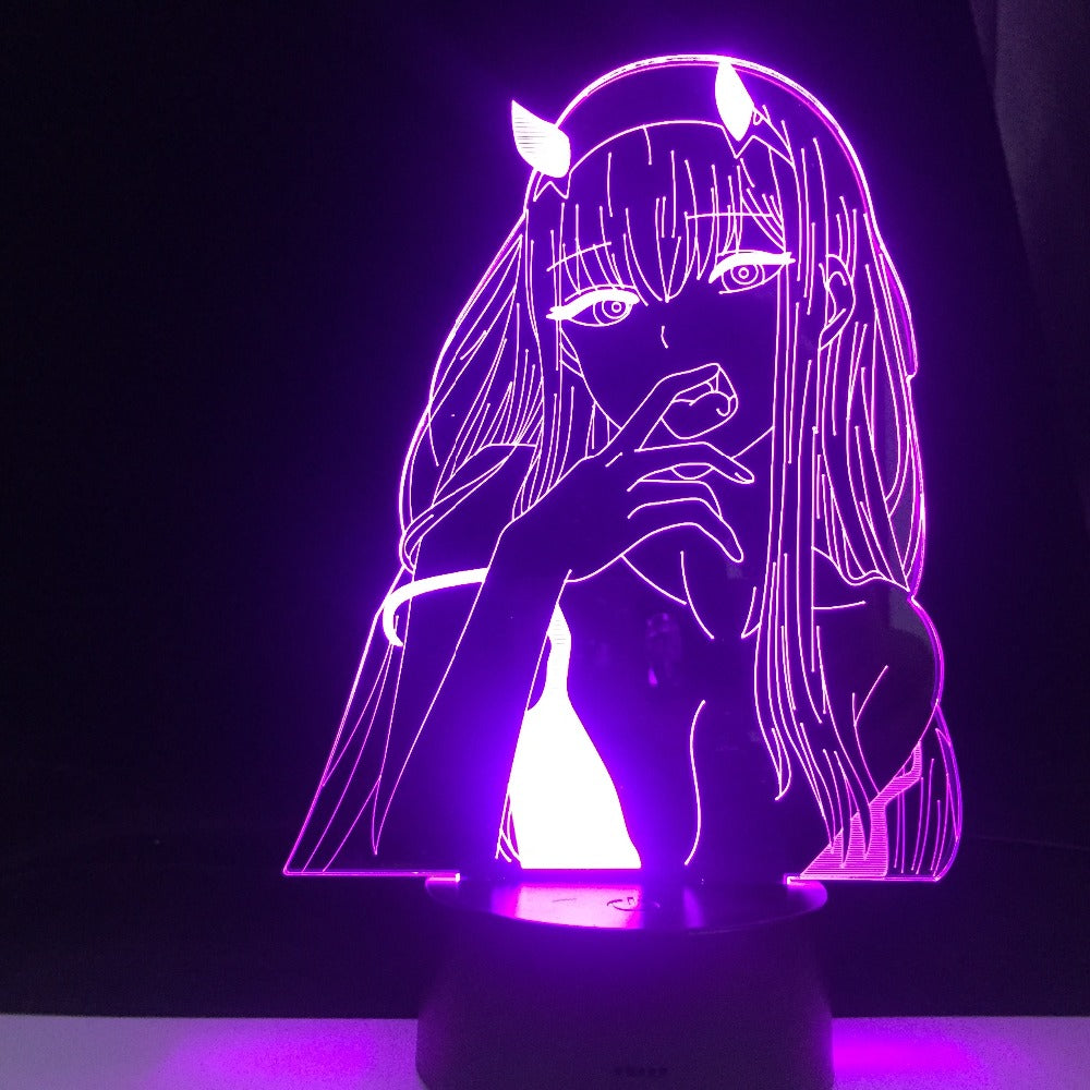 YUMEKO JABAMI LED ANIME LAMP KAKEGURUI 3D Led 7 Colors Light Japanese Anime Remote Control Base Table Lamp Christmas Gift