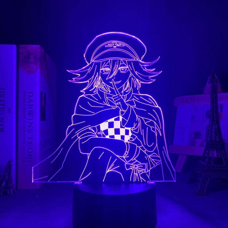 Danganronpa Led Night Light Kokichi Oma Lamp for Home Decoration Child Gift Danganronpa Acrylic Table Lamp Kokichi Oma