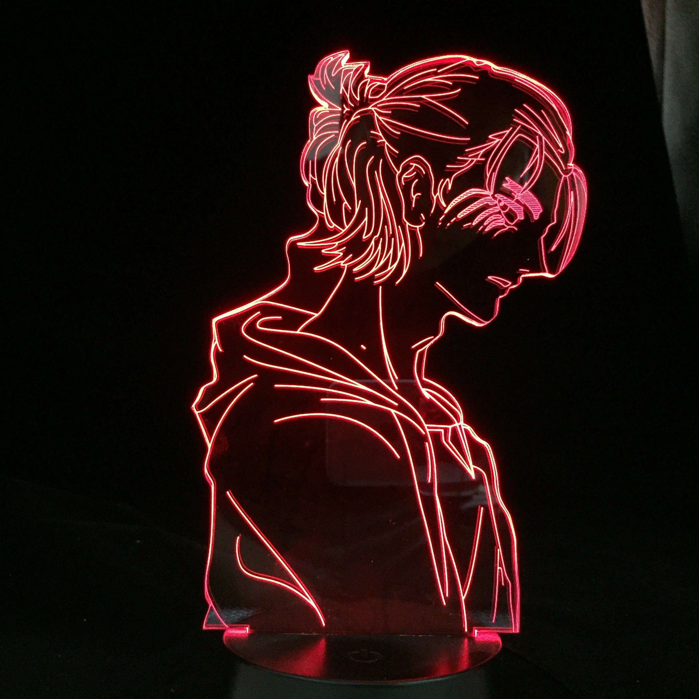 Anime Attack on Titan Night Light Led Logo Children Kids Boys Gift Manga Japanese Anime Bedroom Desk Lamp Shingeki no Kyojin