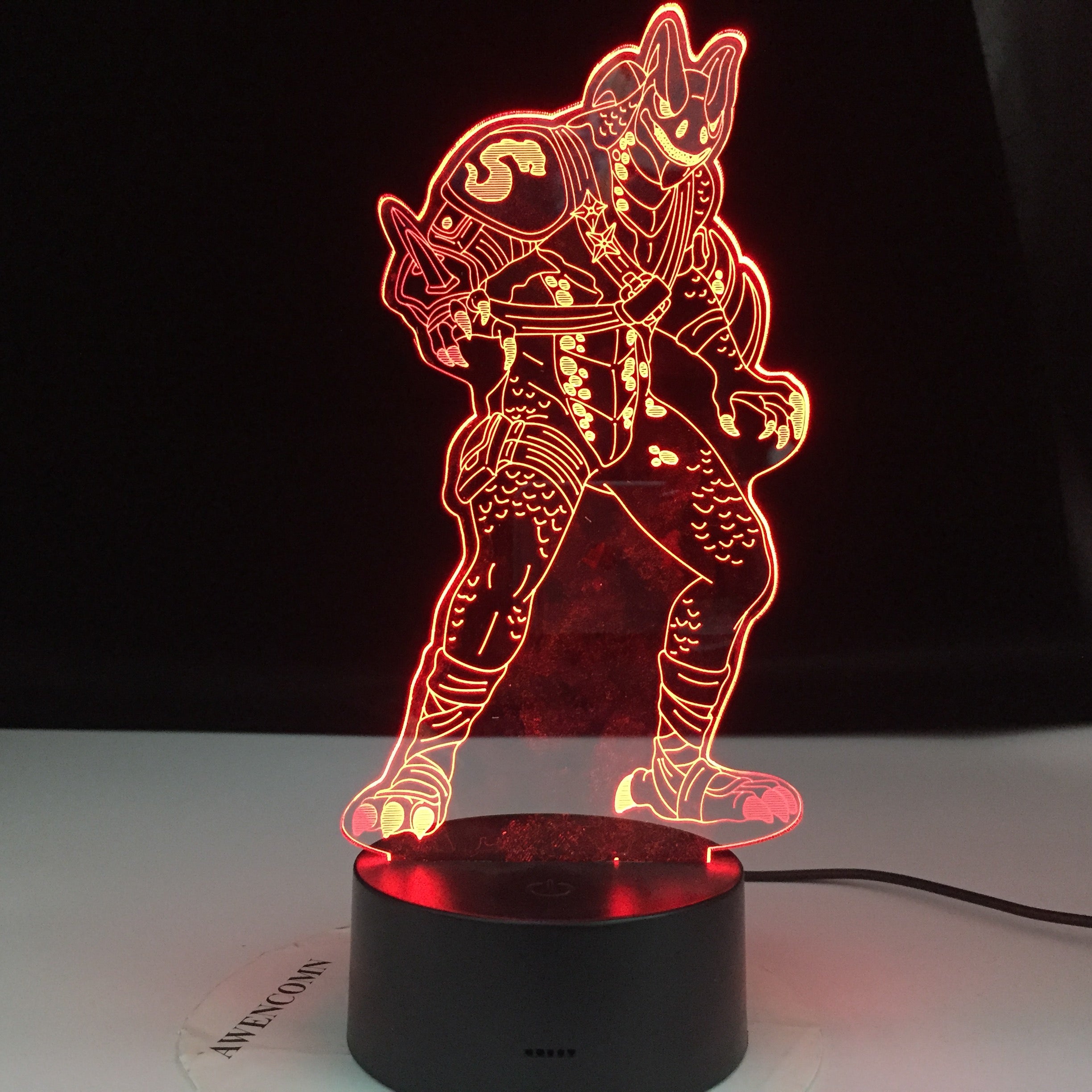 Hybrid Max Season 8 Model 3D illusion Lamp Battle Royale Decoration Night Lights Perfect Home Friends Birthday Gifts Dropship