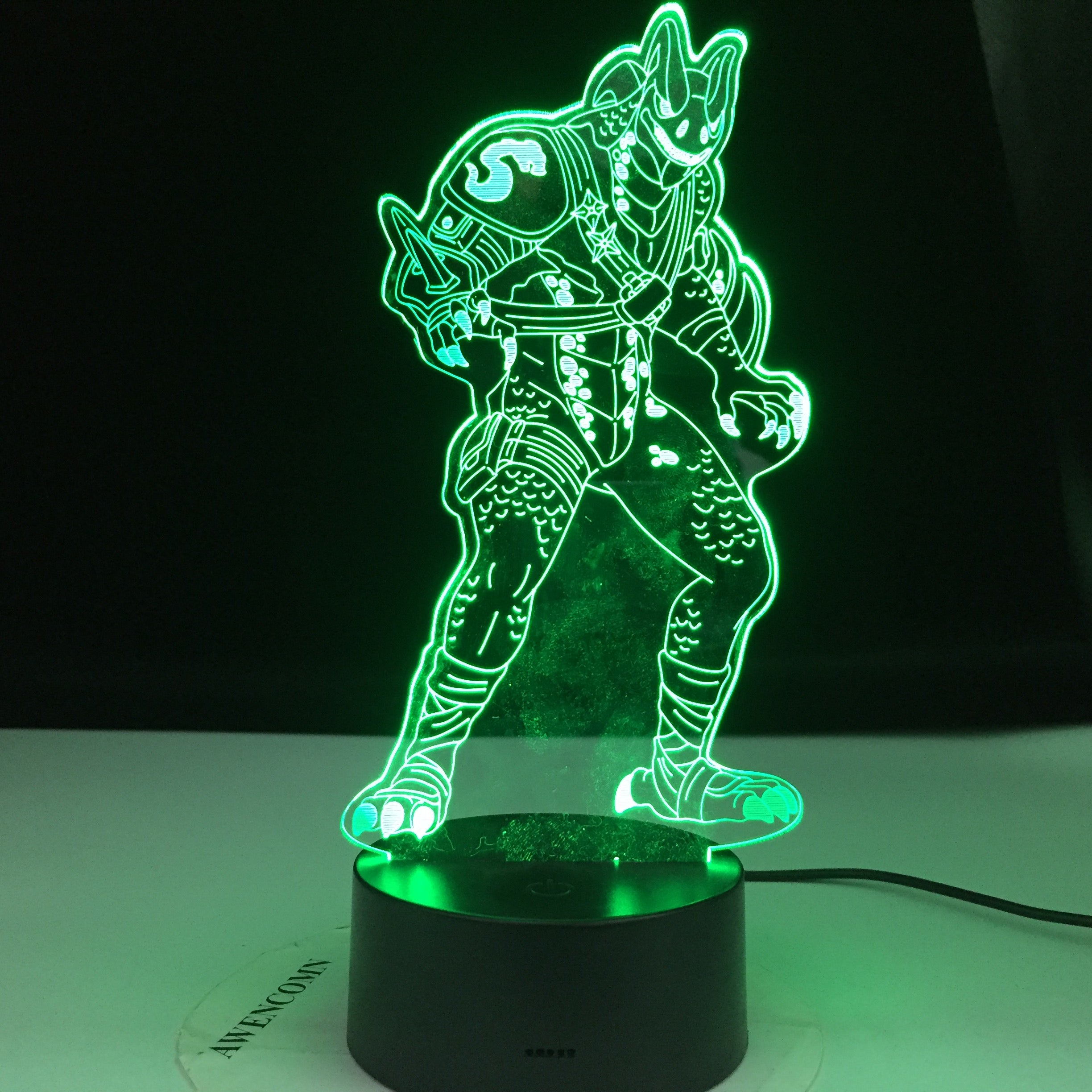 Hybrid Max Season 8 Model 3D illusion Lamp Battle Royale Decoration Night Lights Perfect Home Friends Birthday Gifts Dropship