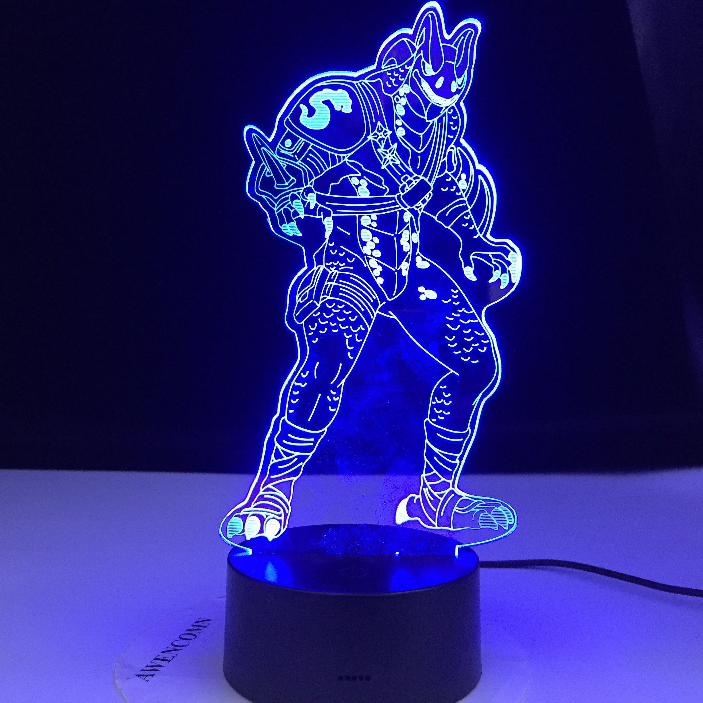 Hybrid Max Season 8 Model 3D illusion Lamp Battle Royale Decoration Night Lights Perfect Home Friends Birthday Gifts Dropship