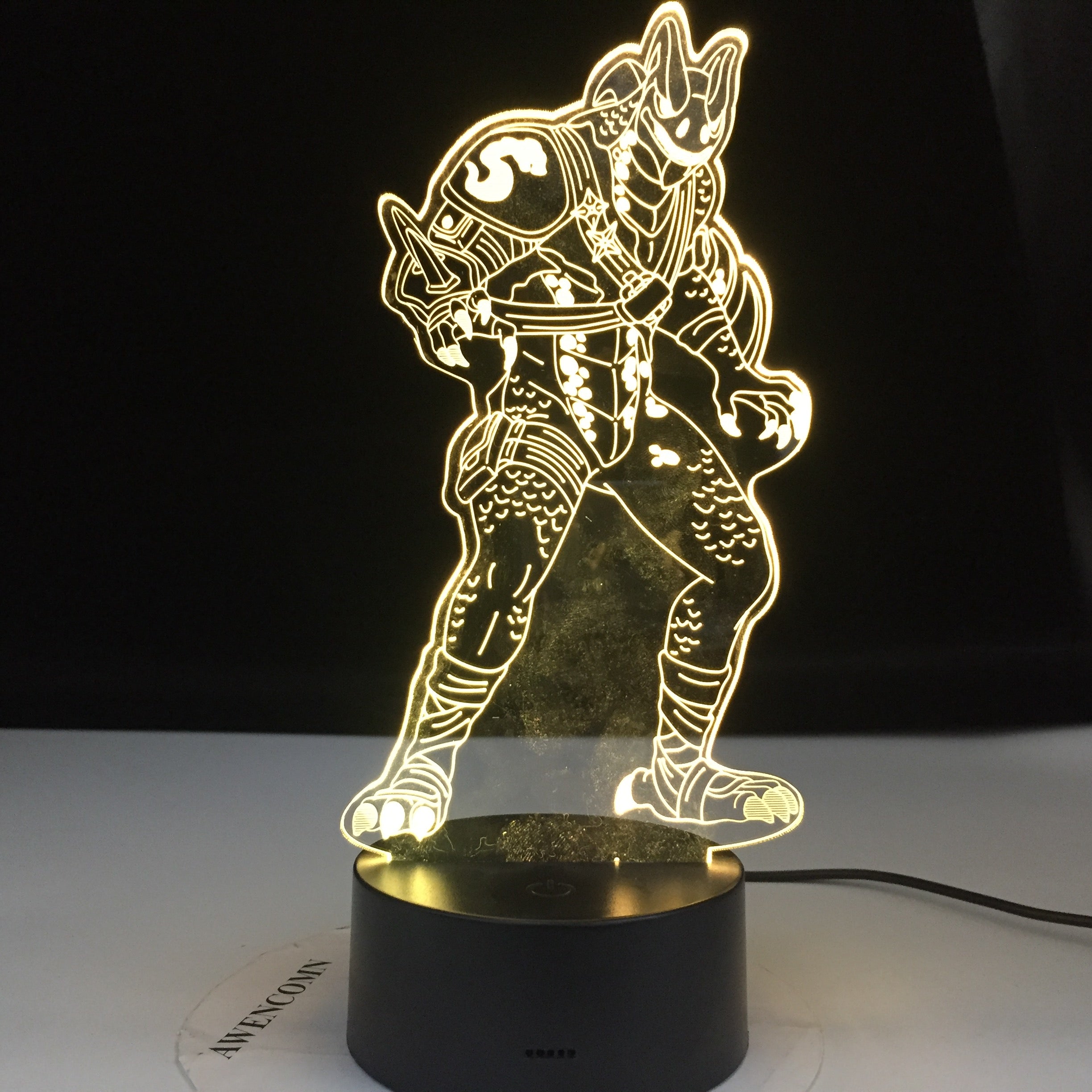 Hybrid Max Season 8 Model 3D illusion Lamp Battle Royale Decoration Night Lights Perfect Home Friends Birthday Gifts Dropship