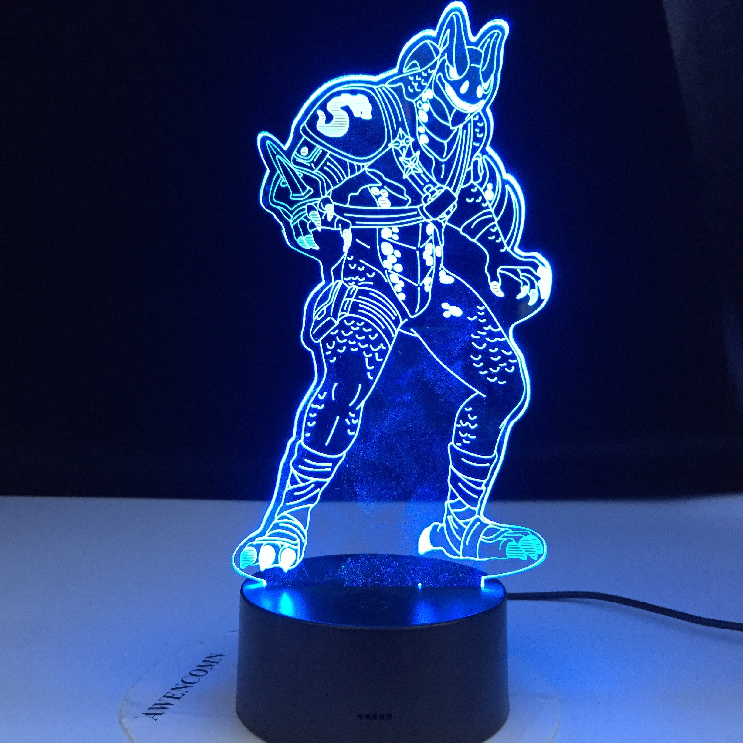 Hybrid Max Season 8 Model 3D illusion Lamp Battle Royale Decoration Night Lights Perfect Home Friends Birthday Gifts Dropship