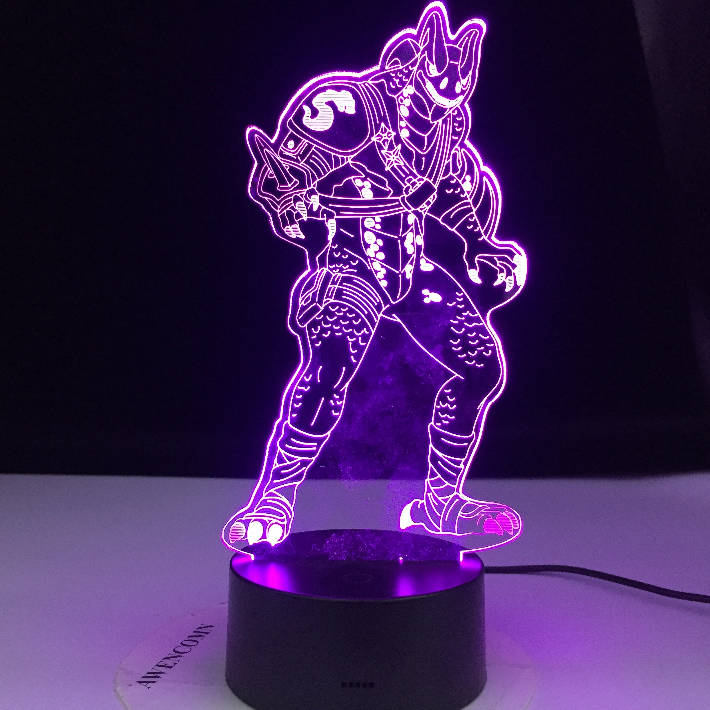 Hybrid Max Season 8 Model 3D illusion Lamp Battle Royale Decoration Night Lights Perfect Home Friends Birthday Gifts Dropship