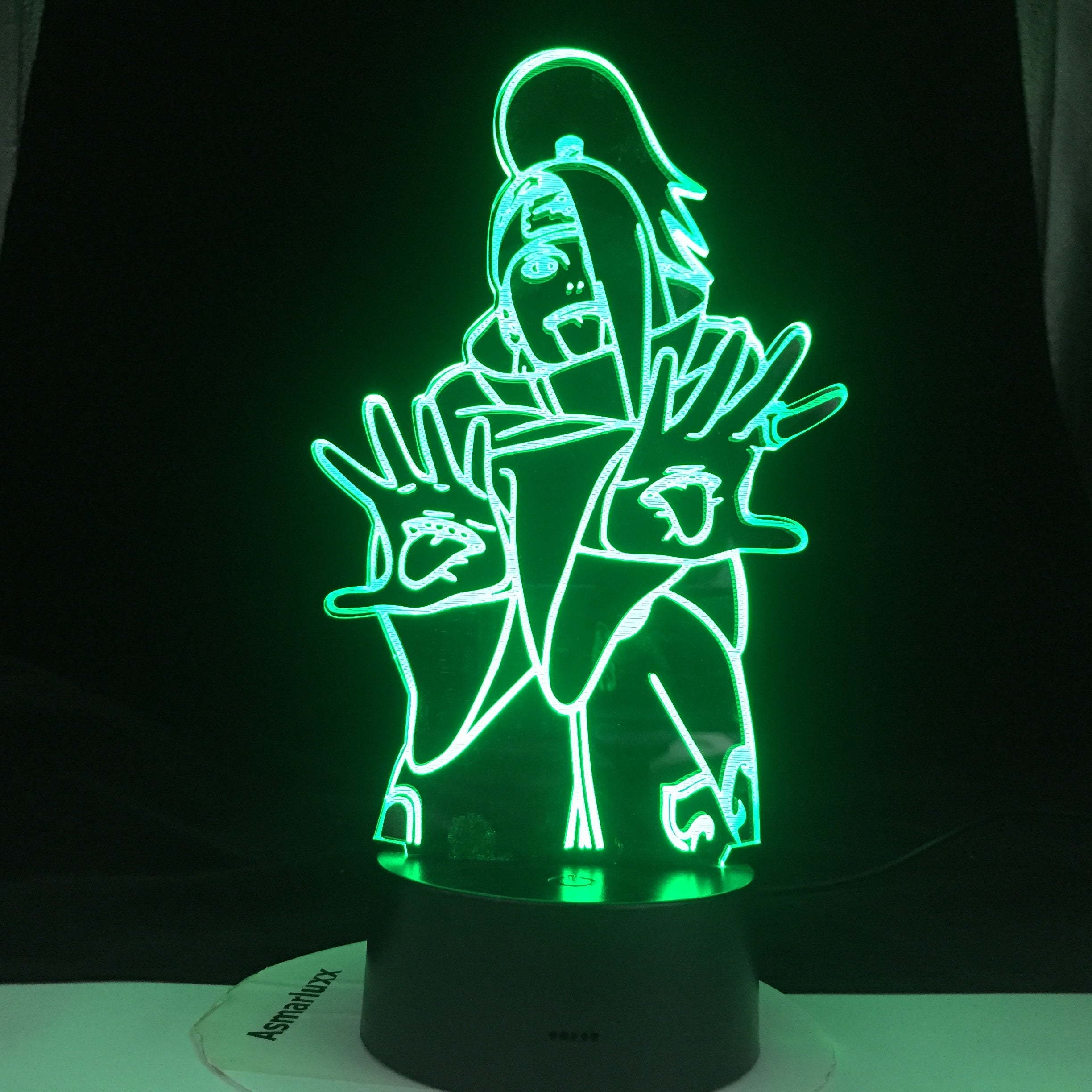 DEIDARA Naruto X Lamp Uzumaki Anime Sasuke Kakashi Hatake Itachi Uchiha KAMADO TANJIRÔ SHIKAMARU NARA OROCHIMARU
