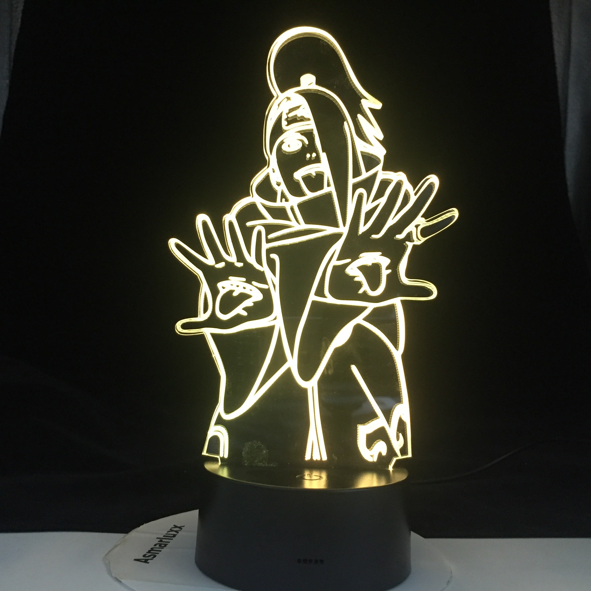 DEIDARA Naruto X Lamp Uzumaki Anime Sasuke Kakashi Hatake Itachi Uchiha KAMADO TANJIRÔ SHIKAMARU NARA OROCHIMARU