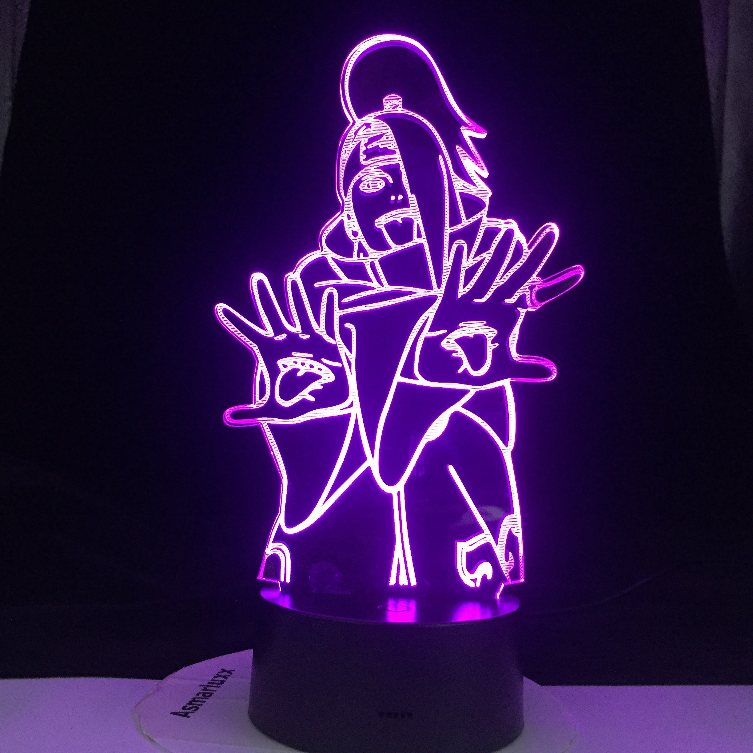 DEIDARA Naruto X Lamp Uzumaki Anime Sasuke Kakashi Hatake Itachi Uchiha KAMADO TANJIRÔ SHIKAMARU NARA OROCHIMARU