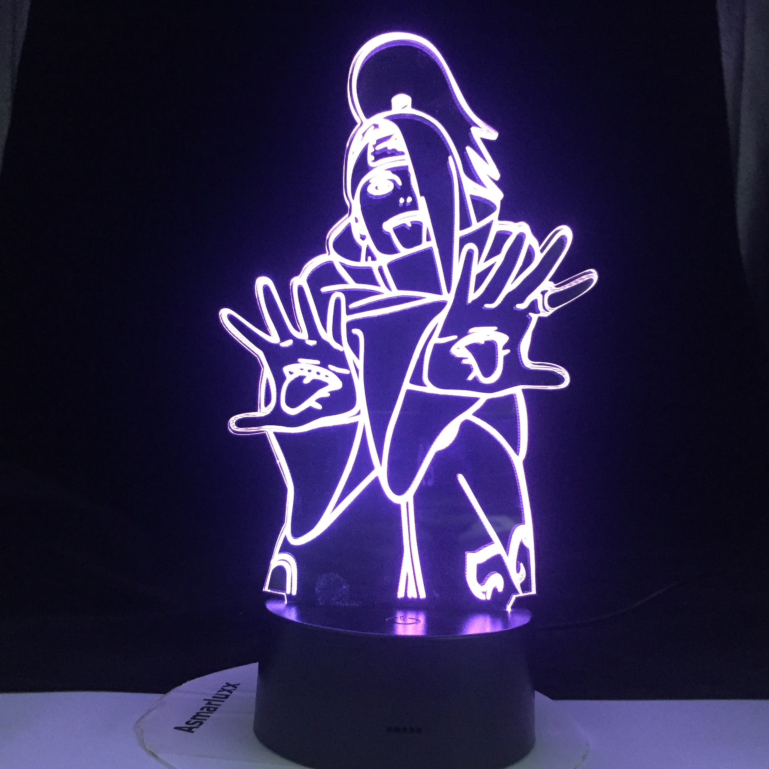 DEIDARA Naruto X Lamp Uzumaki Anime Sasuke Kakashi Hatake Itachi Uchiha KAMADO TANJIRÔ SHIKAMARU NARA OROCHIMARU