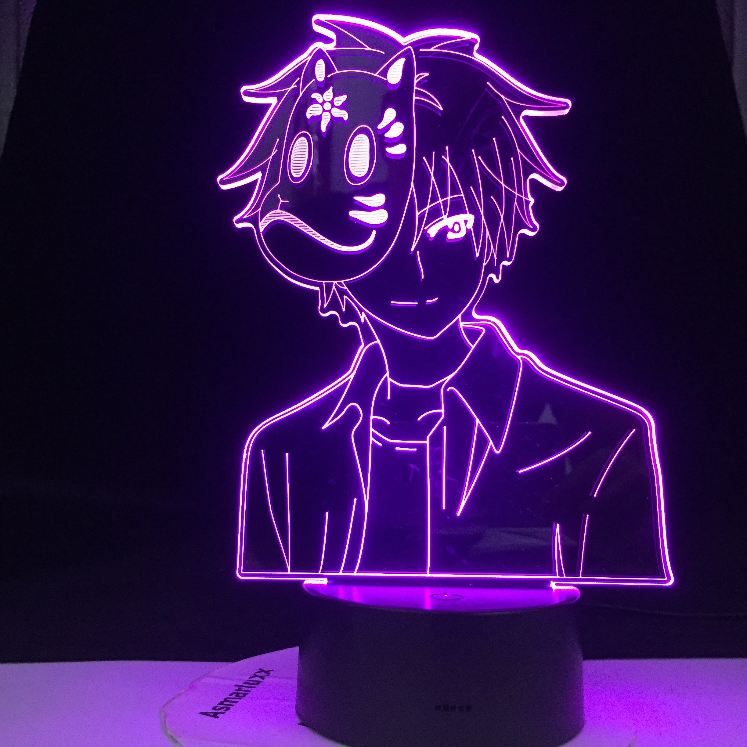 Anime Night Light Hotarubi No Mori E Ginn Figure for Kids Girl Room Decor Movie The Light of The Fireflies Forest Kinn Gift Lamp