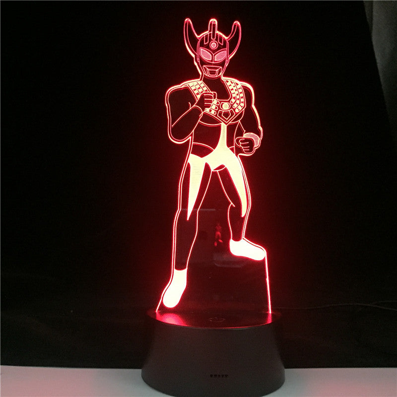 Altman Night Light 3D Led 7 Colors Changing Touch Sensor Night Light Led for Bedroom Children Study Event Remote Colors Gift