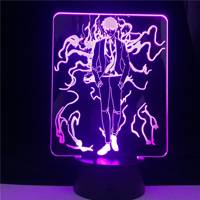 Naruto Lamp Jiraiya Orochimaru Figure 3d Nightlight Anime Fans Holiday Birthday Decor Lamp Xmas Anime light Gift Factory Supply