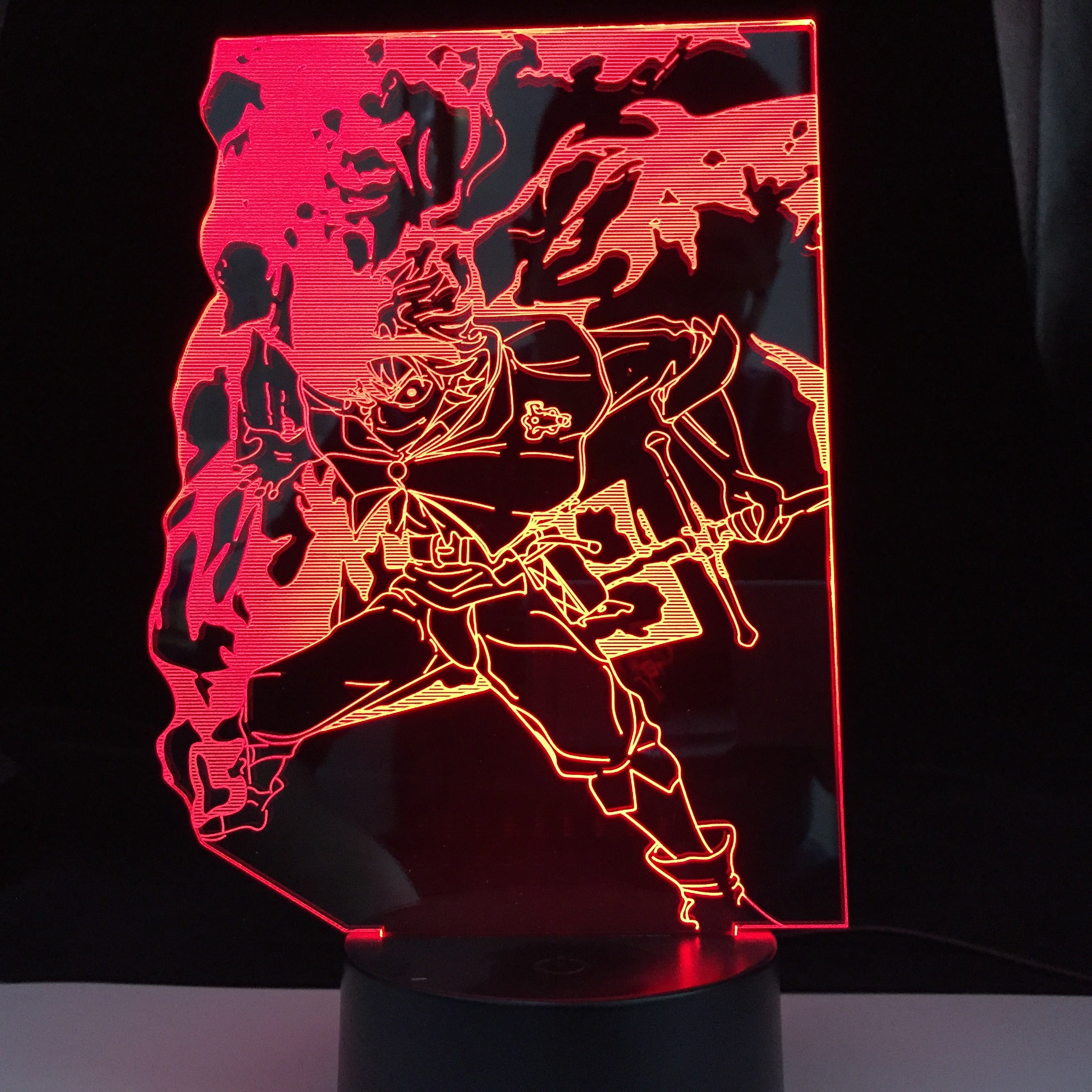 3d Lamp Anime Black Clover Asta Light for Kids Child Bedroom Decor Night Light Birthday Gift Manga Gadget Black Clover Lamp Asta