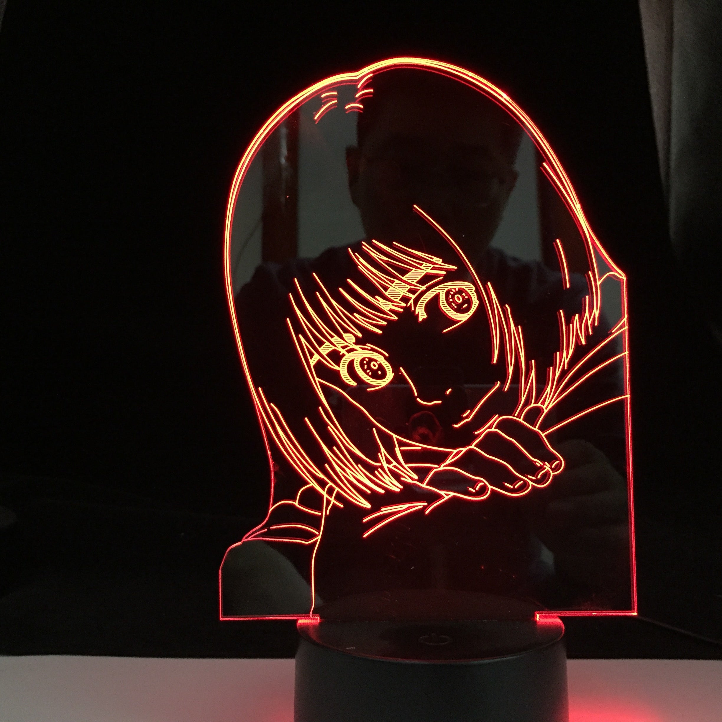 3d Lamp Anime Attack on Titan Armin Arlert for Bedroom Decorative Light Kids Birthday Gift Attack on Titan LED Night Light Manga