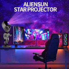 Sun Star Projector Light Outspace UFO Lamp Romantic Bedroom Decorative Decor Atmosphere Projection Lights Wholesales