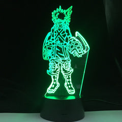 Katsuki Bakugo 3D Figure Kids Room Nightlight Led Night Light Desk LampTouch Sensor Room Lighting Anime My Hero Academia Gift