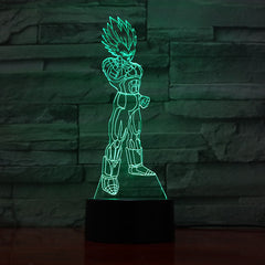 3D-1200 Dragon Ball 16 Colors Table Lamp Led Night Light for Kids Gift Home Decor Novelty Lighting