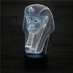 Egypt God 2 - 3D Optical Illusion LED Lamp Hologram