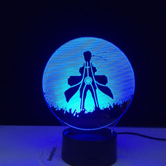3D Optical Kids Night Light Naruto Uzumaki Poster for Bedroom Decor Nightlight Best Birthday Gift Naruto Night Lamp Bedside