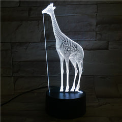 Giraffe - 3D Optical Illusion LED Lamp Hologram