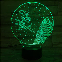 Leo  - 3D Optical Illusion LED Lamp Hologram
