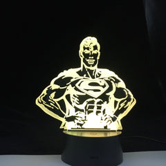 Handball Player Figure 3D LED Night Light USB Children Kids Gift Baby Nightlight Sports Desk lamp Dropshipping Gift