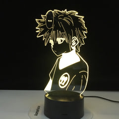 Hisoka Face Led Color Changing Atmosphere for Kids Bedroom Decor Light Child Night Light Anime Hunter X Gift 3D Lamp Dropship